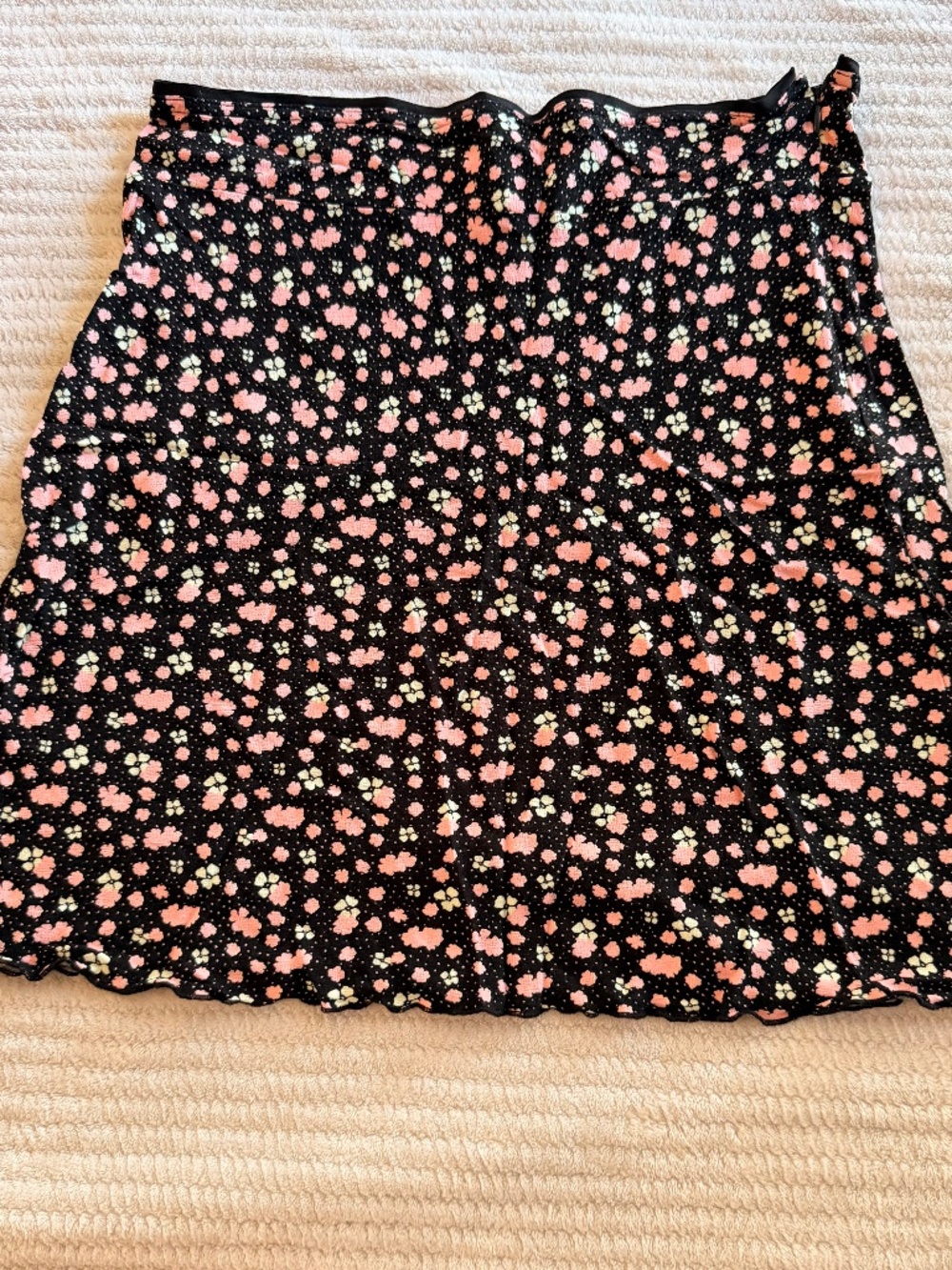 Free People Flowery Skirt